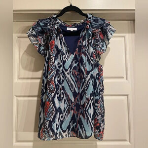 Willa Story Short Sleeve Ruffle Top